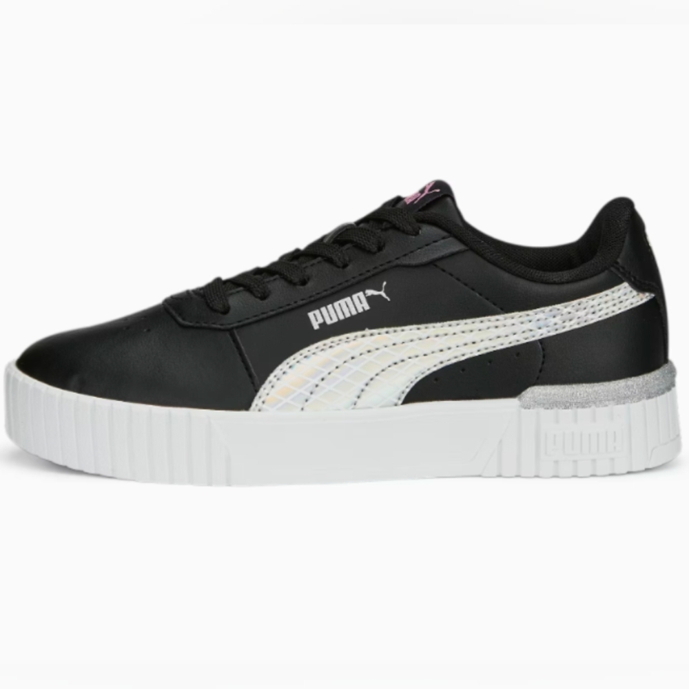 EUC Puma Big Kids Black Sneakers